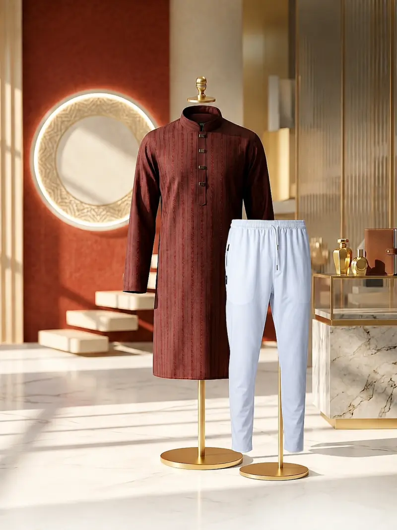 𝐏𝐀𝐊𝐈𝐒𝐓𝐀𝐍𝐈 𝐋𝐀𝐂𝐄 𝐒𝐓𝐄𝐏𝐄 𝐂𝐎𝐓𝐓𝐎𝐍 [কলিজা মেরুন] (𝗖𝗢𝗗 – P403) COMBO
